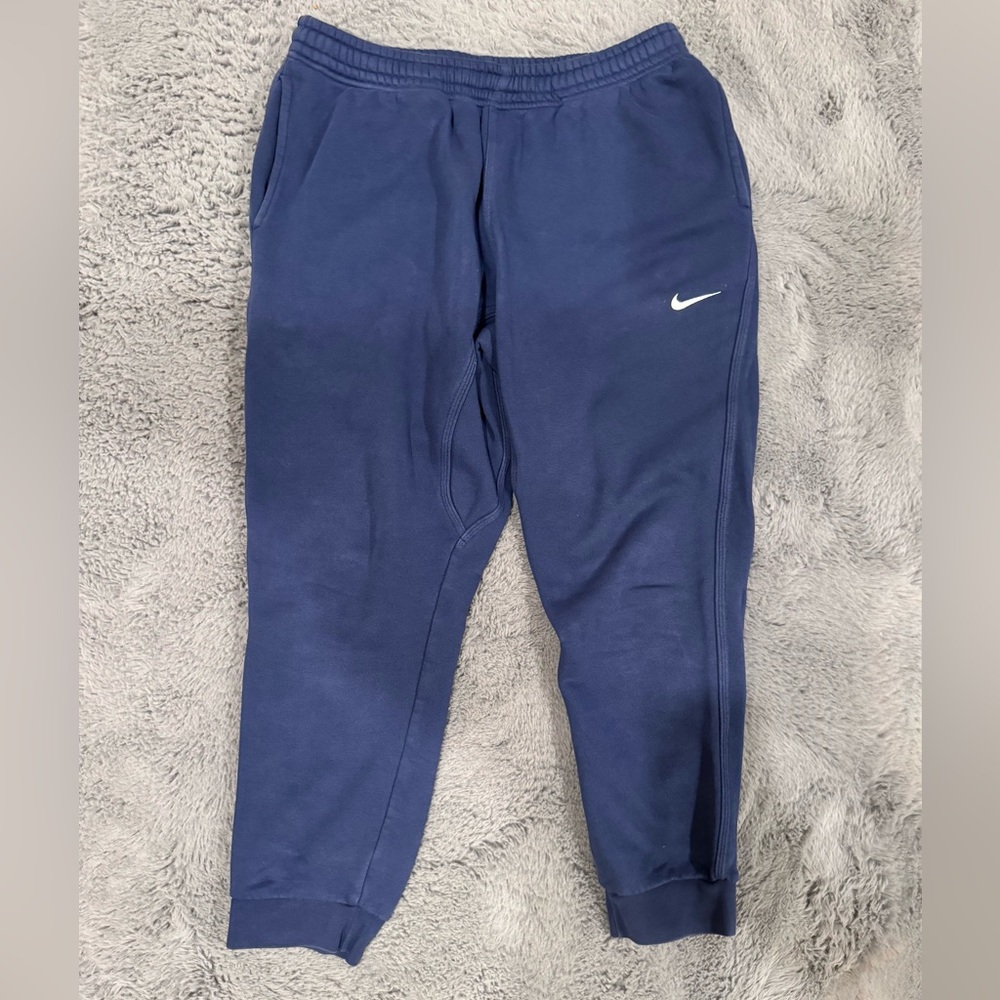 Nike Blue Tapered Sweatpants - BARELY WORN